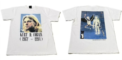 KURT COBAIN Vintage Nirvana 2 Sided 1967 T-shirt 90s S-5XL DO588