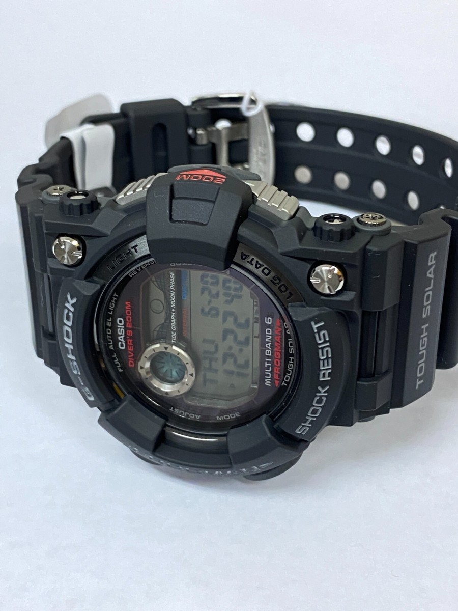【新品/FROGMAN】CASIO GWF-1000-1JF Casio GWF-1000-1JF G-SHOCK G MASTER FROGMAN Multiband 6
