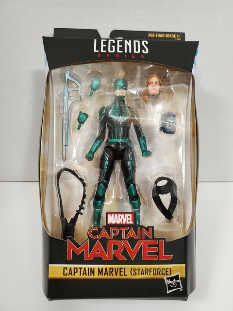 marvel legends captain marvel starforce