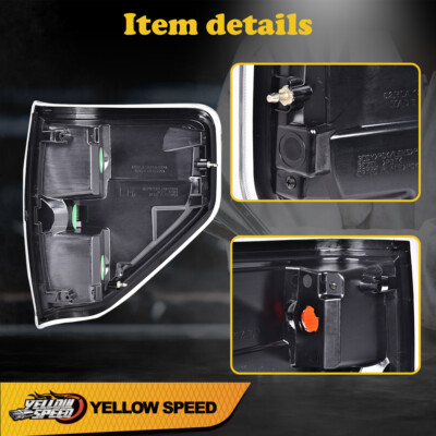 Compatible With 2009-2014 Ford F-150 Pickup Truck Tail
