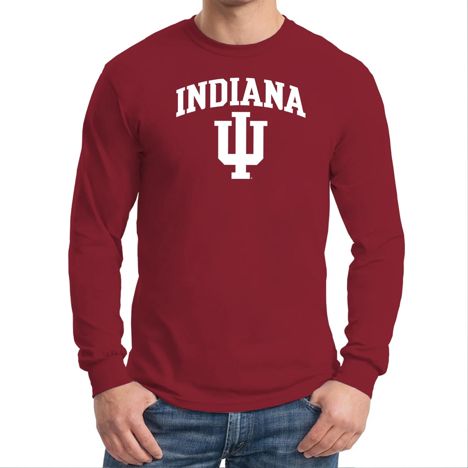 Indiana Hoosiers Arch Logo Sweatshirt