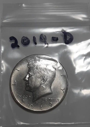 2019-D  Kennedy Half Dollar.
