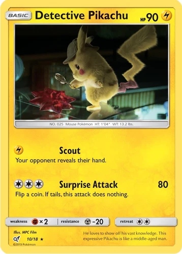 Detective Pikachu 10/18 Detective Pikachu