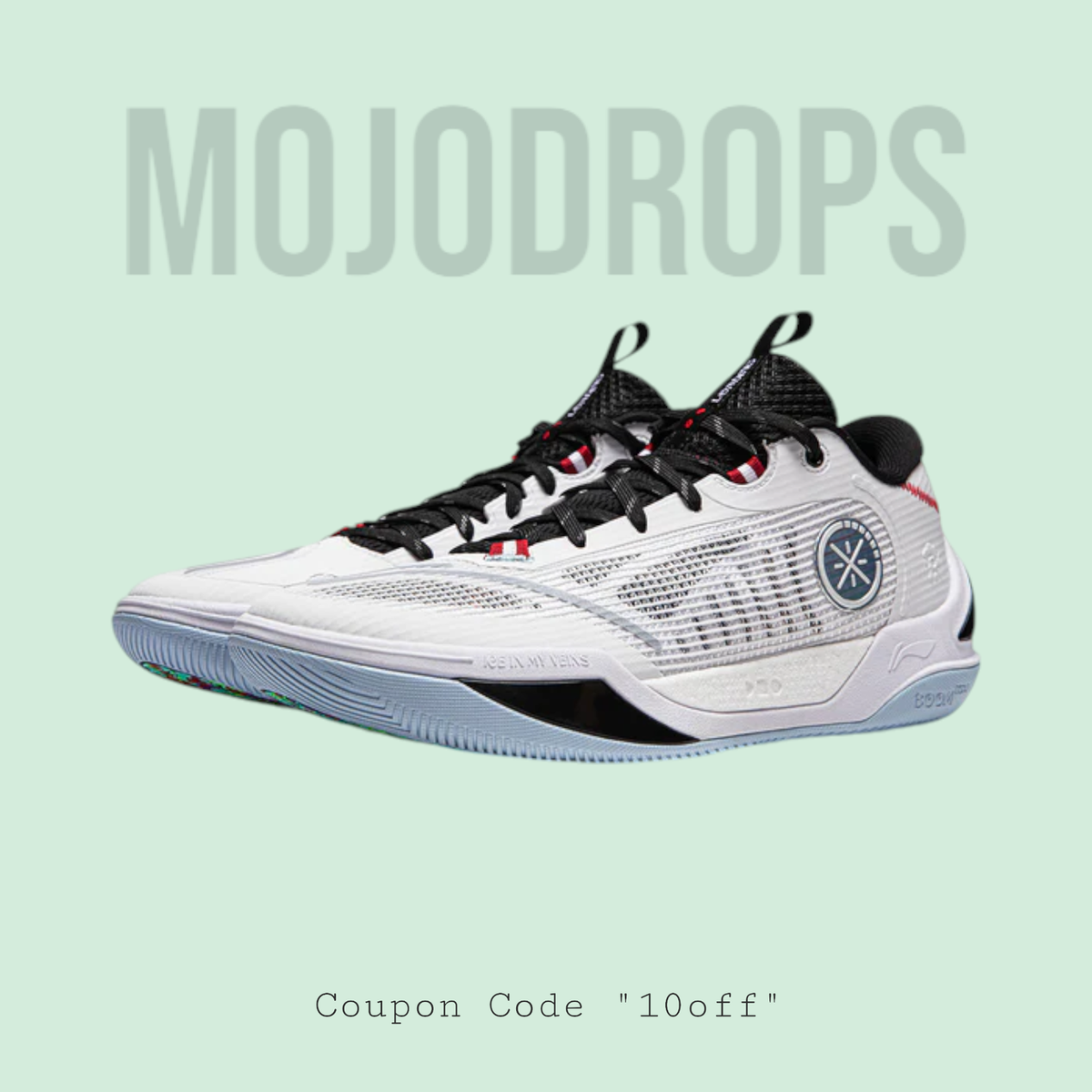 LI-Ning Wade Ice Blood 2 バッシュ US7.5 Li-Ning Wade Ice Blood 2 - Ice Blue – Anto Sports