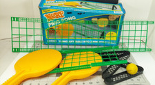 Official Nerf Ping Pong Table Game Vtg 1987 in Original Box note box is damaged