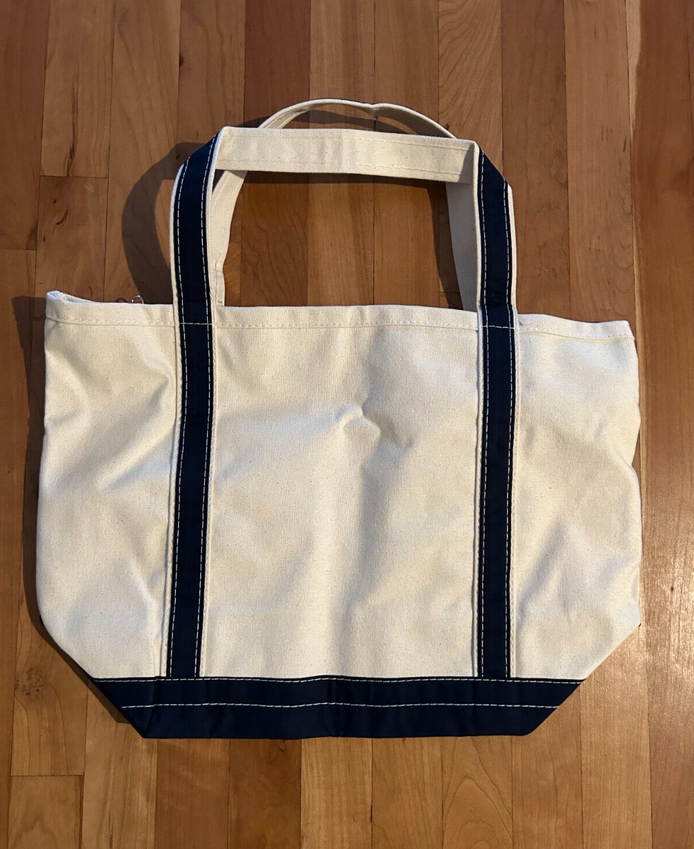 New York Mets Canvas Tote Bag Purse Grocery Boat Trader Joe's