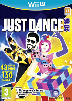 Just Dance 2016 (Wii U) PEGI 3+ Rhythm: Dance - sehr guter Zustand - komplett