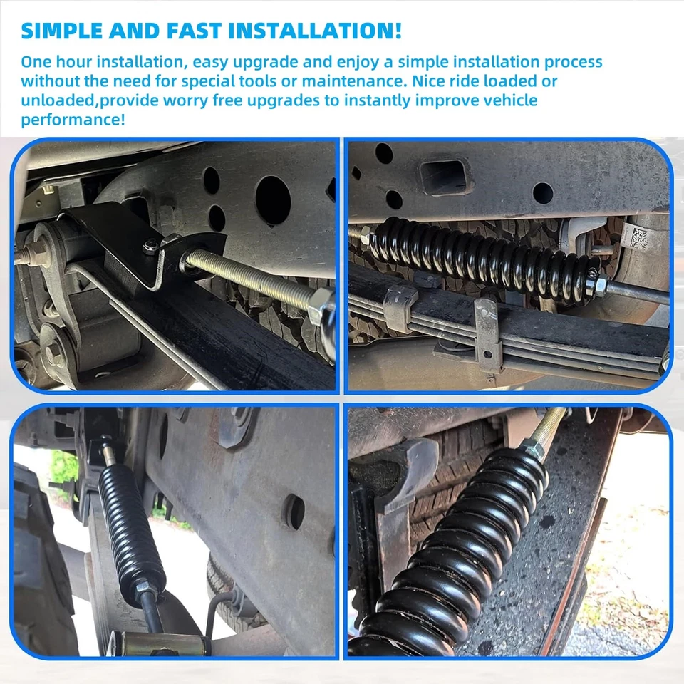 Suspension HD Spring Kit for 2009-2023 Ford F-150 4WD Rear Leaf 3611-YHD - Image 3 of 4