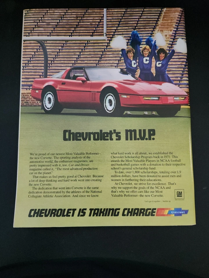 Vintage Notre Dame Football Program - Michigan State September 17, 1983 B14:641 - Image 2 of 4