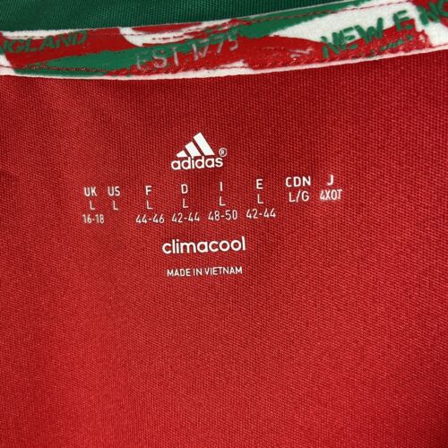 Adidas Revolution Red White MLS Soccer Jersey Womens Size L - Picture 6 of 10