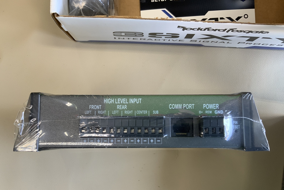 Rare Old School Rockford Fosgate 3SIXTY.2 Interactive Signal