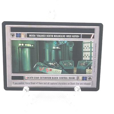 Star Wars CCG Premiere Light Side Death Star Detention Block Control Room