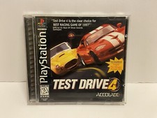 Test Drive 4 (Sony PlayStation 1, 1997) Video Game PS1 CIB