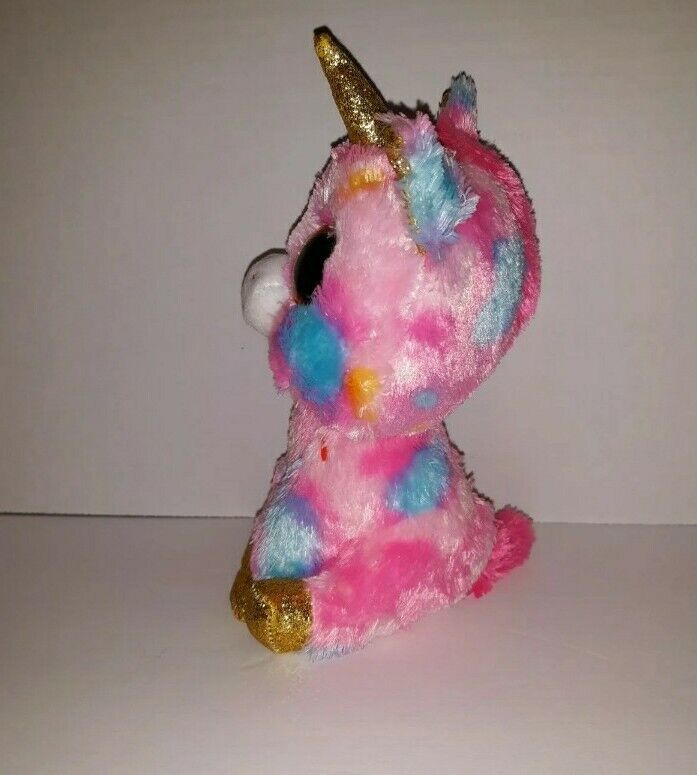 2018 TY Beanie Boo fantasia Unicorn Plush 