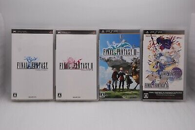 PSP FINAL FANTASY 1 , 2 , 3 , 4 Complete Collection 4Games Set Japan import  FF | eBay