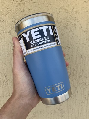 yeti blue tumbler