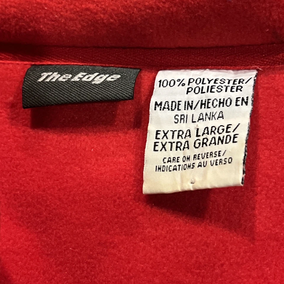 Chaleco polar vintage Detroit Red Wing - Hockey - XL Foto 3 de 4