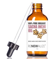 Organic SACHA INCHI SEED OIL  Cold Pressed  Locks in Moisture