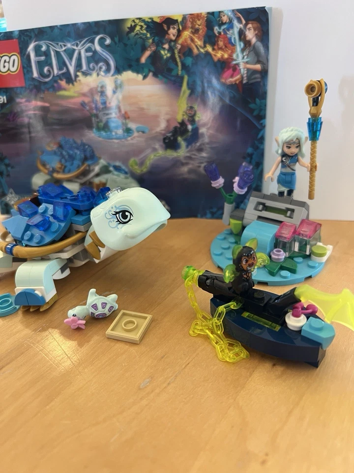 LEGO Elves: Naida & the Water Turtle Ambush (41191) Casi completo retirado Foto 2 de 4