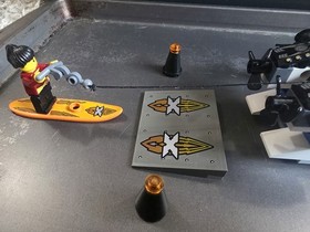 LEGO Island Extreme Stunts Wake Rider (6737) - Retired - Complete With Mini-Figs