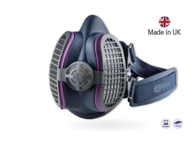 GVS Elipse P100 Half Mask Respirator SPR451 S/M Blue New in Box Genuine