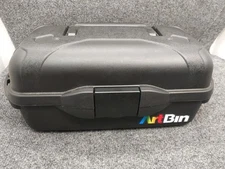Art Bin Storage Box Black Plastic With 1 Fold Out Tray By Flambeau Products
