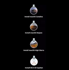 Last 4 MacOS For Intel on Bootable USB 3 Flash Drive