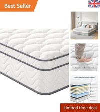 Classic Box Top 3FT Mattress - 10.3 Inch Medium Firm with Pressure Relief