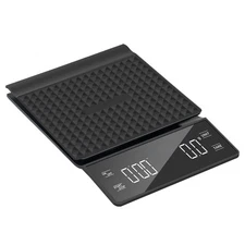 3kg/0.1g High Precision Coffee Scale, Espresso Scale with Timer, Backlit LCD Dis