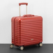 Rimowa Salsa Deluxe 29L Carry-On 4 Wheels Tsa Lock Compact Oriental Red Suitcase