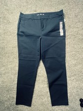 Old Navy Pixie High Rise Skinny Pants Secret Slim Pockets Blue Size 16