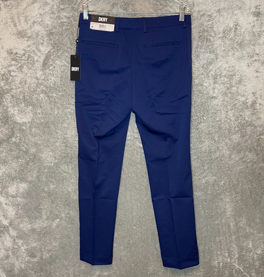 DKNY Men Dario Classic Slim Mid Rise Flat Front Stretch Suit Dress Pant 30x30
