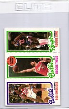 1980-81 Topps #41 / 128 / 246 Bob Dandridge / Reggie Theus / Reggie King RC, TL