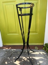 Champagne Bucket Holder/plant Pot Stand Wrought Iron Metal