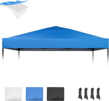10 10 Canopy Replacement Top, Pop up Canopy Replacement Tent Cover for Straight
