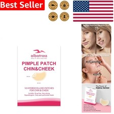 Large Acne Pimple Patches Face Chin Body Hydrocolloid Spot Dots Zit Blemish 1...