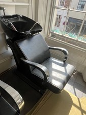 Backwash salon basin black