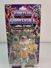 MOTU TMNT Turtles Of Grayskull April O'Neil 5.5  Figure Wave 4 Mattel New