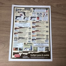 GUNS104 MAGAZINE ADVERT 12X9 SMK AIR RIFLES: BIATHLON TRAINER