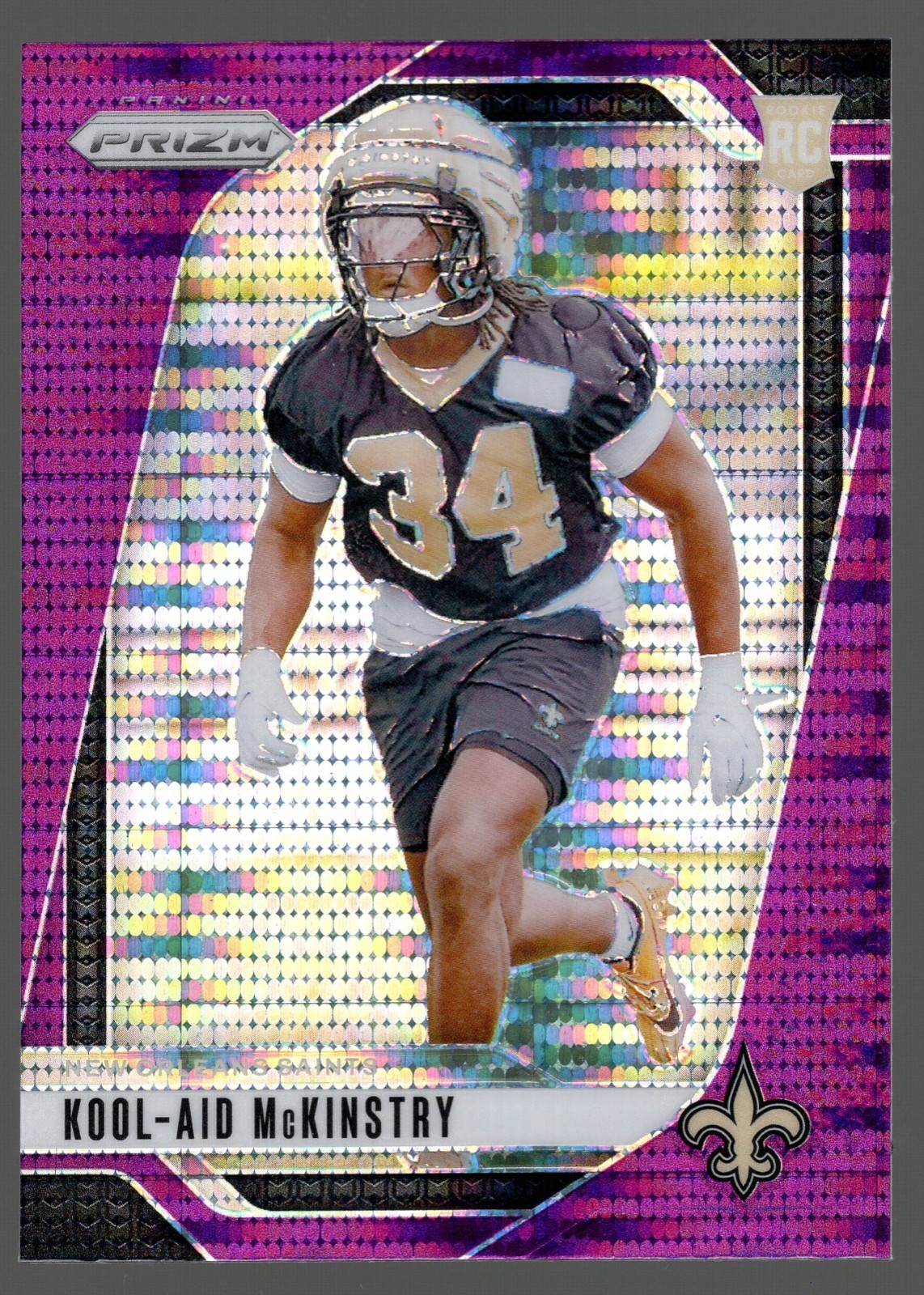 2024 Panini Prizm #363 Kool-Aid McKinstry Purple Pulsar