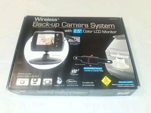 NOS 2007 Intellectual Solutions WIRELESS CAR Back-Up LICENSE PLATE CAMERA System