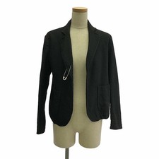 Tricot Comme Des Garcons 2005Aw Wool Buttonless Tailored Jacket S Black Ladies