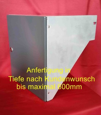 Mauerdurchwurf Briefkasten Mauerkasten Renz Fixtiefe 385mm versch. Farben MDH34x