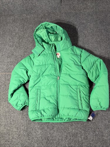 Mighty Mac Green Puffer Coat Kids Medium M002