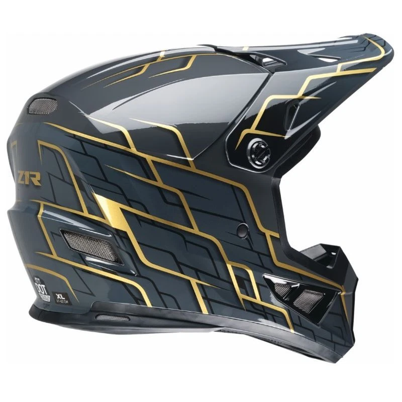 Casco de motocross todoterreno 2024 Z1R Rise 2.0 ATV - Elige tamaño y color Foto 3 de 4