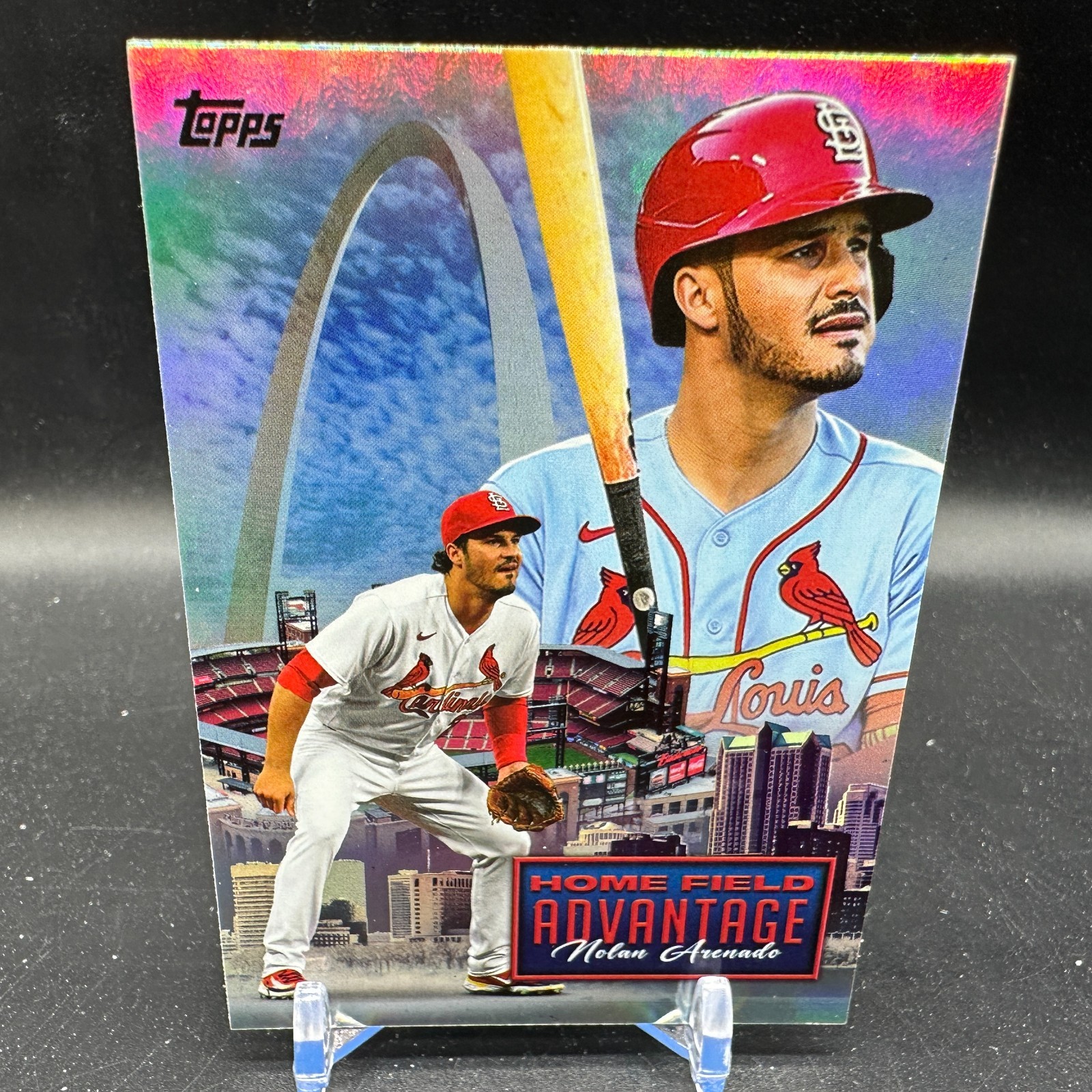 Nolan Arenado Home Field Advantage Case Hit 2024 Topps #HFA-5 Cardinals