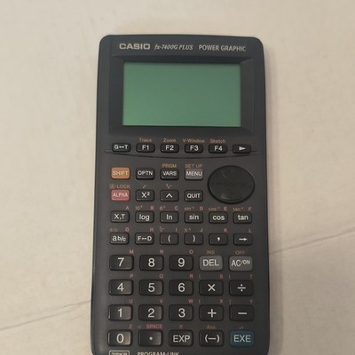 Casio fx-7400G PLUS Graphing Calculator Programmable LCD Display Handheld