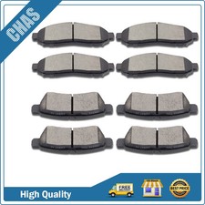 Front And Rear Ceramic Brake Pads For 2005-2018 Nissan Frontier 2005-2015 Xterra