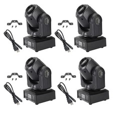   1/2/4Pcs Moving Head 8Gobo Stage Lighting RGBW LED DJ DMX Beam Bar Party Light