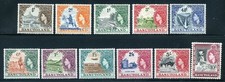 Basutoland 46-56, 1954 QEII set, Mint NH, Scott $120.80